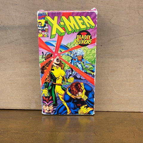 X Men Deadly Reunions VHS