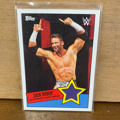 Zack Ryder Authentic Shirt Relic(2015)