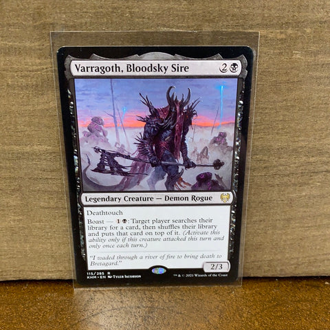 Varragoth, Bloodsky Sire