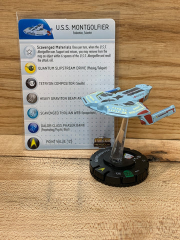 USS Montgolfier(w/Card)