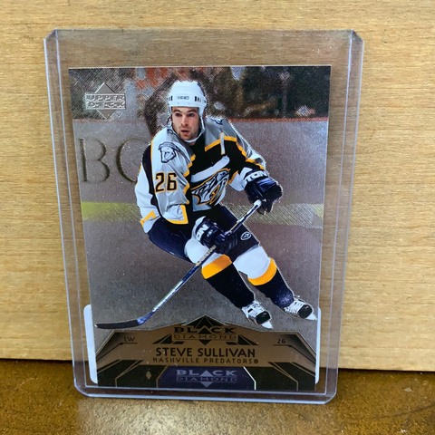 Steve Sullivan: Nashville Predators(2007/08) Black Diamond #49