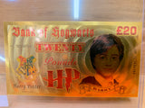 Harry Potter Gold 20 Pound Note(Not Legal Tender)
