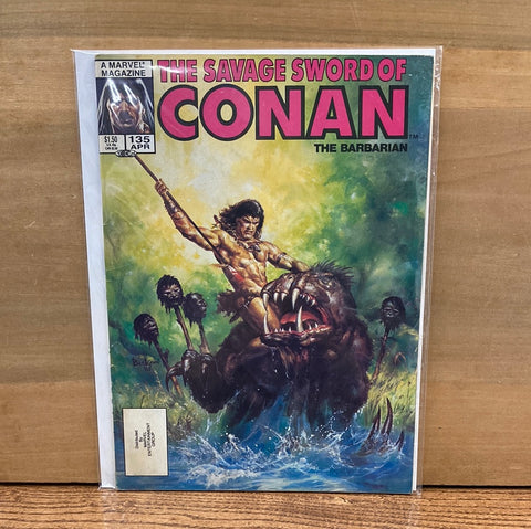 Savage Sword of Conan #135