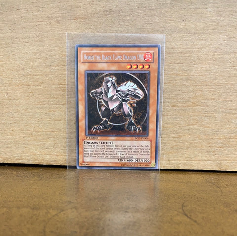 Horus the Black Flame Dragon LV4 1st Edition