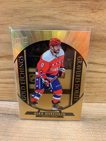 Alex Ovechkin(Gold Etchings)