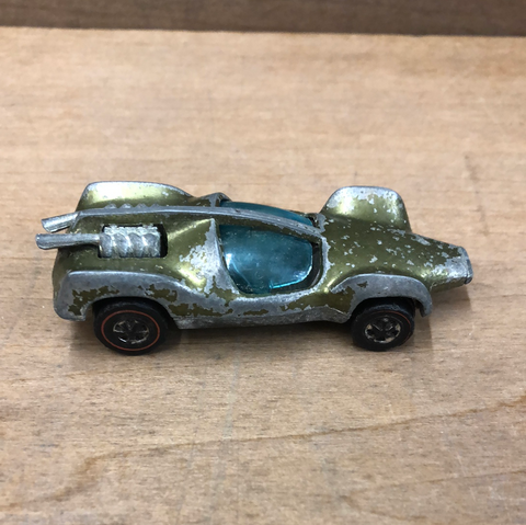 Mantis(1970 Redline): Green w/ Brown Interior