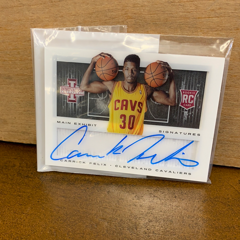 Carrick Felix: Cleveland Cavaliers 250/299(2013/14) Innovation Main Exhibit Signatures #2(Rookie)