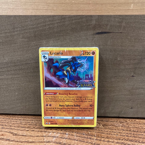 Lucario: Brilliant Stars Prerelease Pack(Sealed)