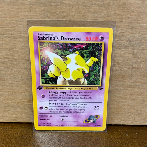 Sabrina's Drowzee(1st Edition)