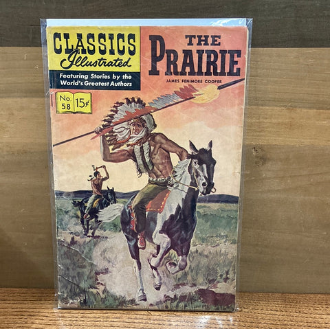 Classics Illustrated #58: The Prairie