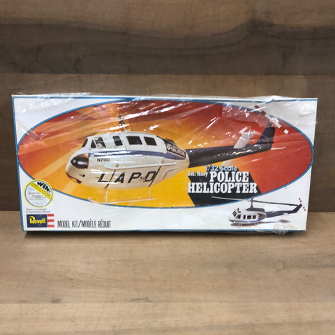 Bell Huey Police Helicopter 1/32 Scale (Sealed)