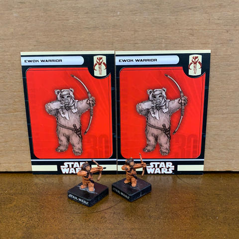 Ewok Warrior 43/60(Set of 2)