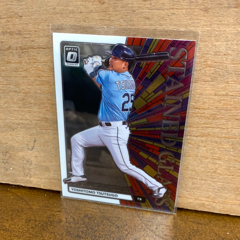 Yoshitomo Tsutsugo: Tampa Bay Rays(2020) Donruss Optic Stained Glass #SG-14
