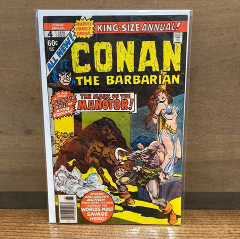 Conan The Barbarian Annual #4