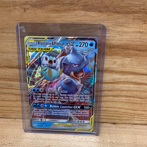 Blastoise & Piplup GX