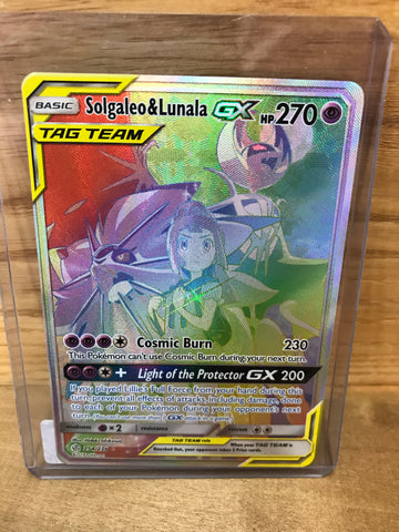 Solgaleo & Lunala GX(Rainbow Rare)