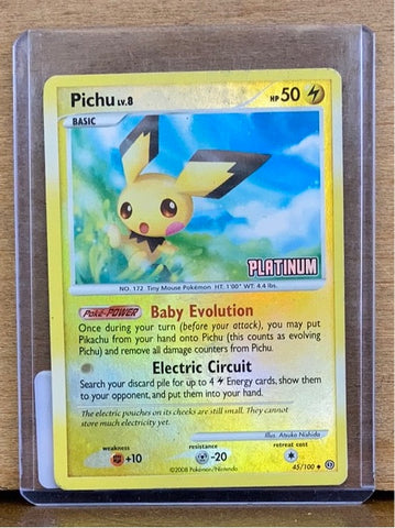 Pichu(Burger King Promo)