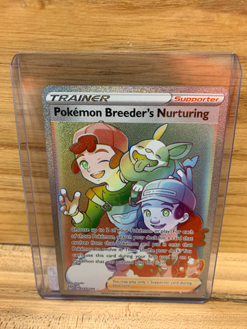 Pokemon Breeder's Nurturing(Rainbow Rare)