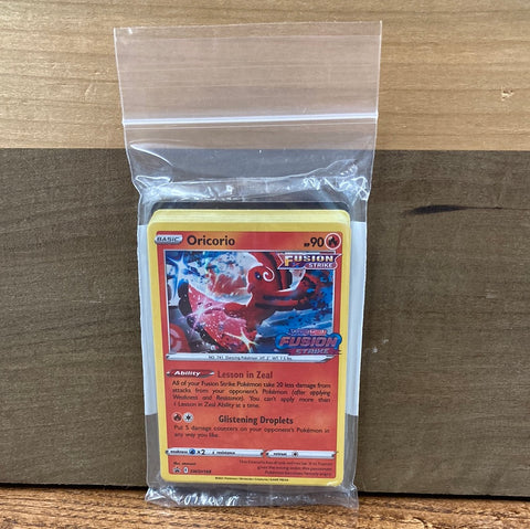Oricorio: Fusion Strike Prerelease Pack(Sealed)
