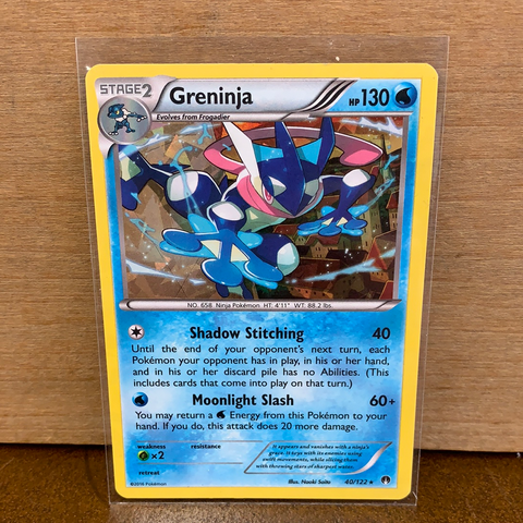 Greninja(Cracked Ice Holo)
