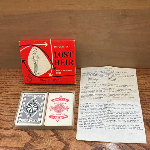 Lost Heir, With Canadian Cities: New Edition