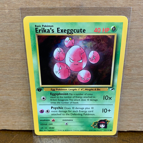 Erika's Exeggcute(1st Edition)