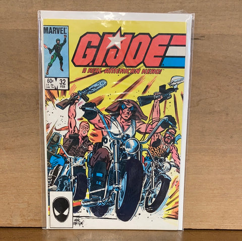 GI Joe: A Real American Hero #32(Key Issue 1st App: Ripcord, Lady Jaye, Recondo, Blowtorch)