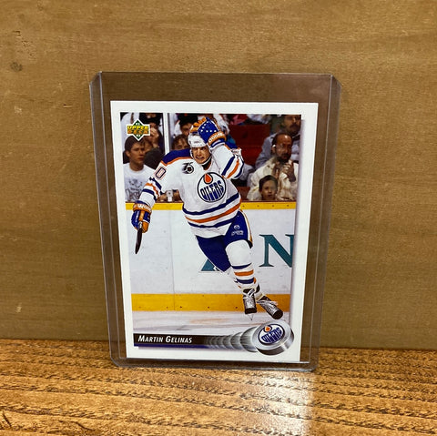 Martin Gelinas: Edmonton Oilers(1992) #282