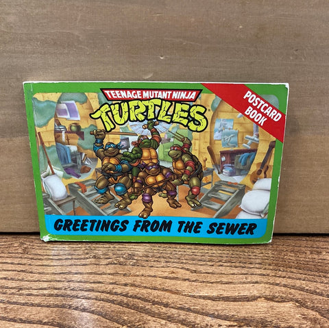 Ninja Turtles Postcard Book(1990)