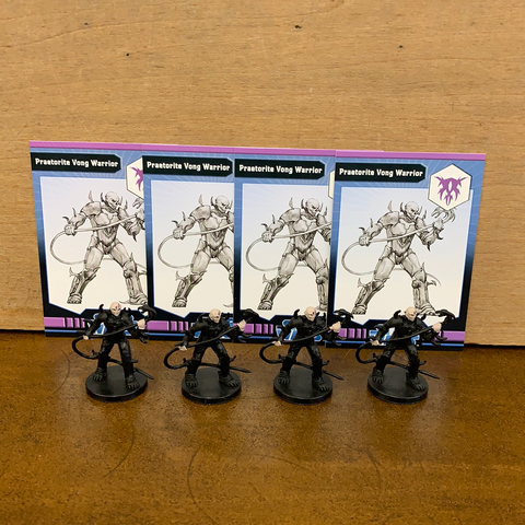 Praetorite Vong Warrior 39/40(Set of 4)