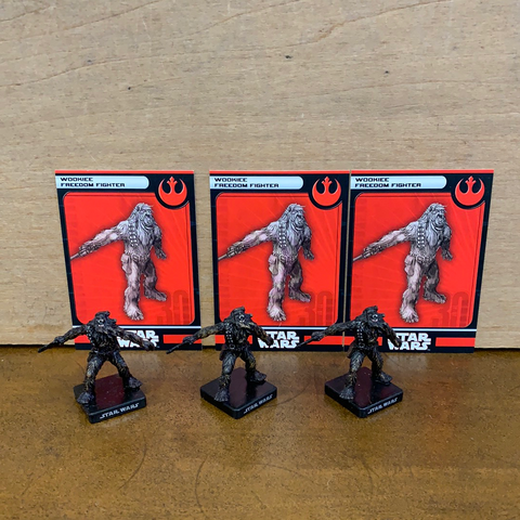 Wookie Freedom Fighter 23/60(Set of 3)