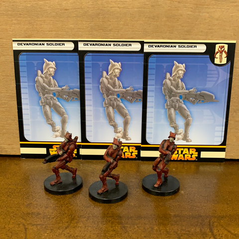 Devaronian Soldier 44/60(Set of 3)