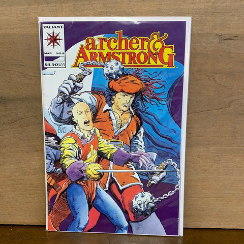 Archer & Armstrong #8(Key Issue 1st App: Timewalker(Ivar Anni-Padda))