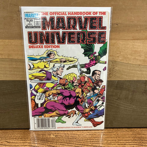 Official Handbook of the Marvel Universe: Deluxe Edition #1