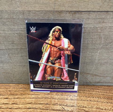 Ultimate Warrior Defeats "Macho King" Randy Savage in a Retirement Match