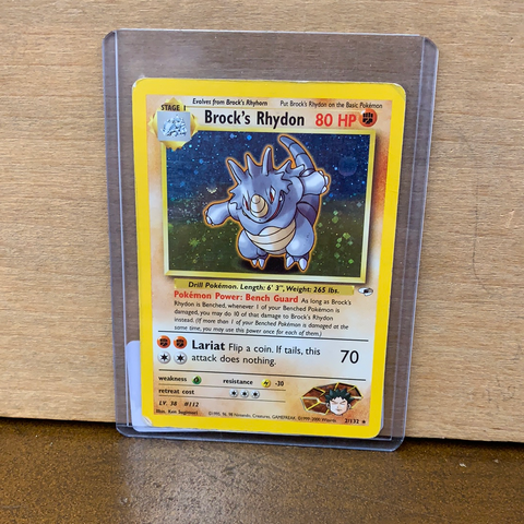Brock's Rhydon(Holo)