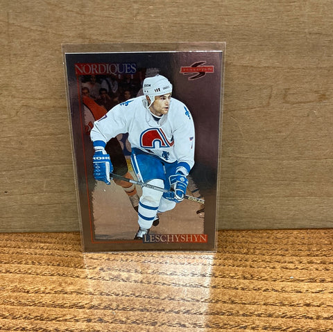 Curtis Leschyshyn(1995-96) Score Black Ice #153