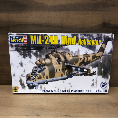 MiL-24D Hind Helicopter 1/48 Scale