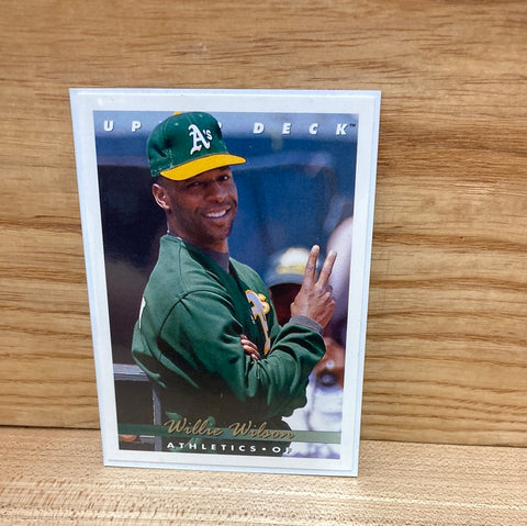 Willie Wilson: Oakland Athletics(1993) #417
