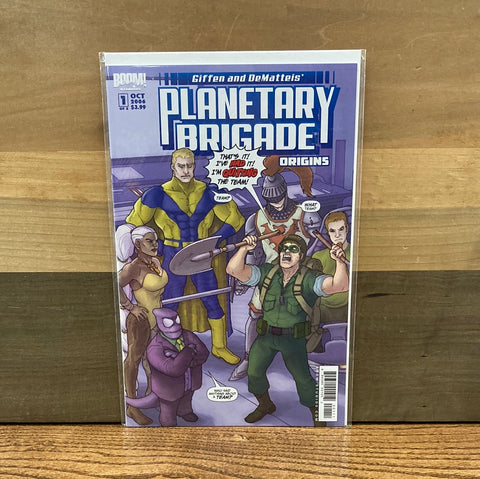 Planetary Brigade: Origins #1
