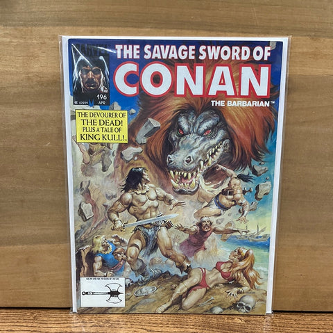 Savage Sword of Conan #196