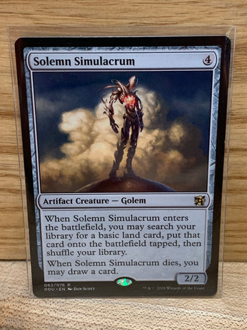 Solemn Simulacrum
