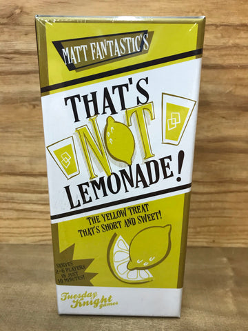 That's Not Lemonade