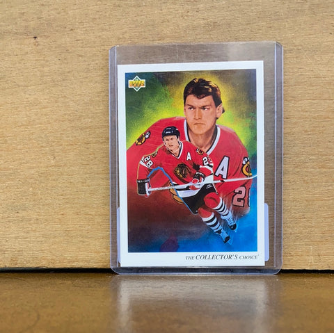 Chicago Blackhawks Checklist(Steve Larmer) #4