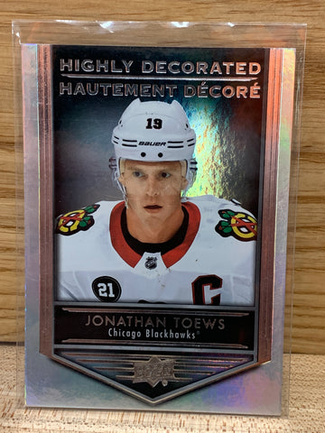Jonathan Toews (Highly Decorated)