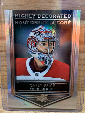 Carey Price (Highly Decorated)