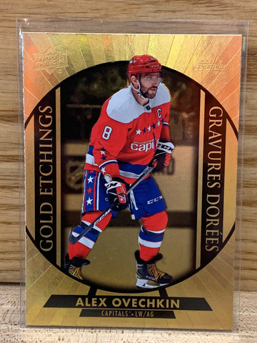 Alex Ovechkin(Gold Etchings)