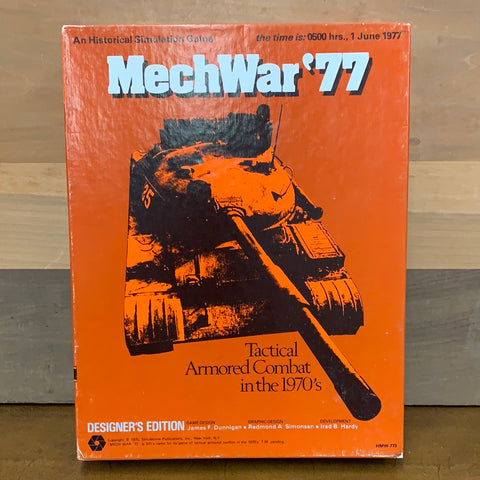 Mech War '77: Tactical Armored Combat in the 1970's(1975)