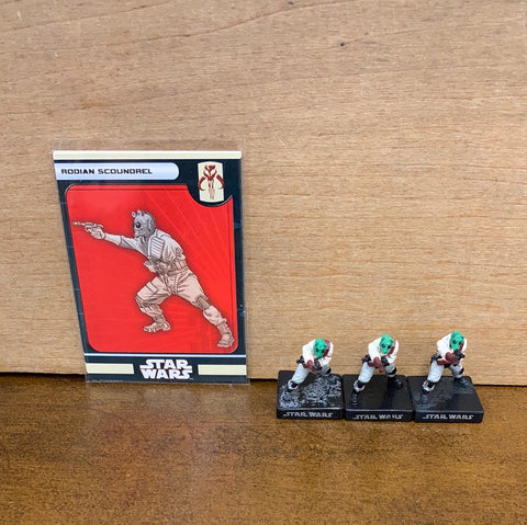 Rodian Scoundrel 52/60 (Set or 3)