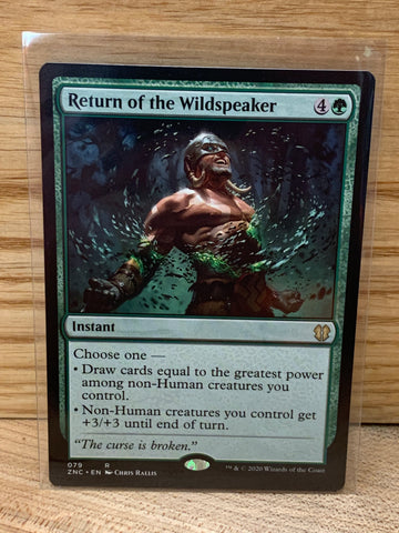 Return of the Wildspeaker